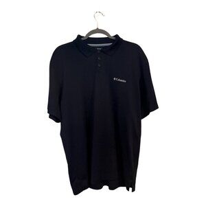 Columbia Omni Shade Navy Blue Polo